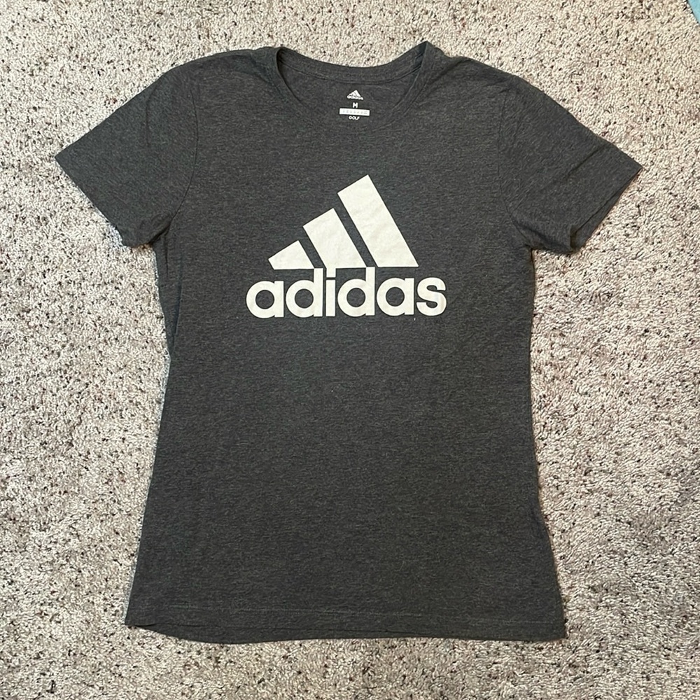 Adidas Golf Woman’s‎ Gray T Shirt Size Medium
